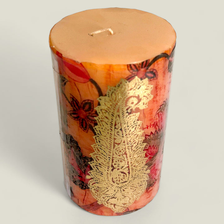 Mughal Pillar Candle Design 2