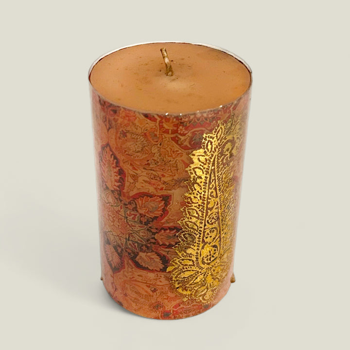 Mughal Pillar Candle Design 4