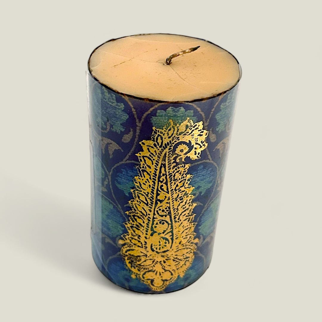 Mughal Pillar Candle Design 5