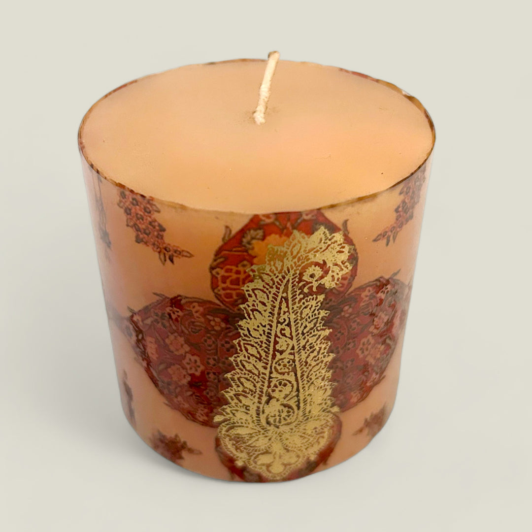 Mughal Pillar Candle Design 6