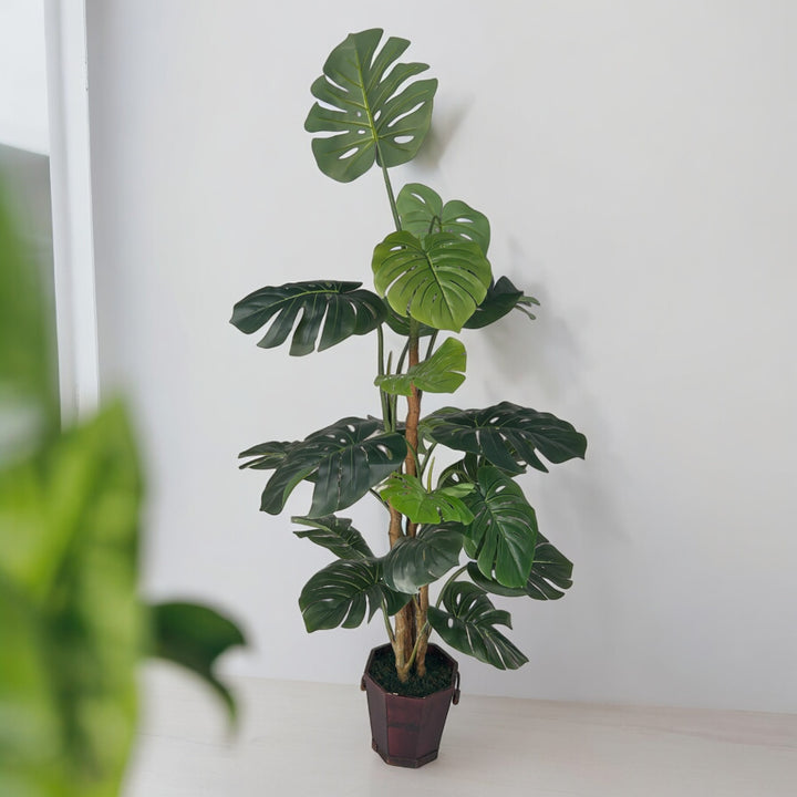 artificial tree, real lookinf plant, office and home decor