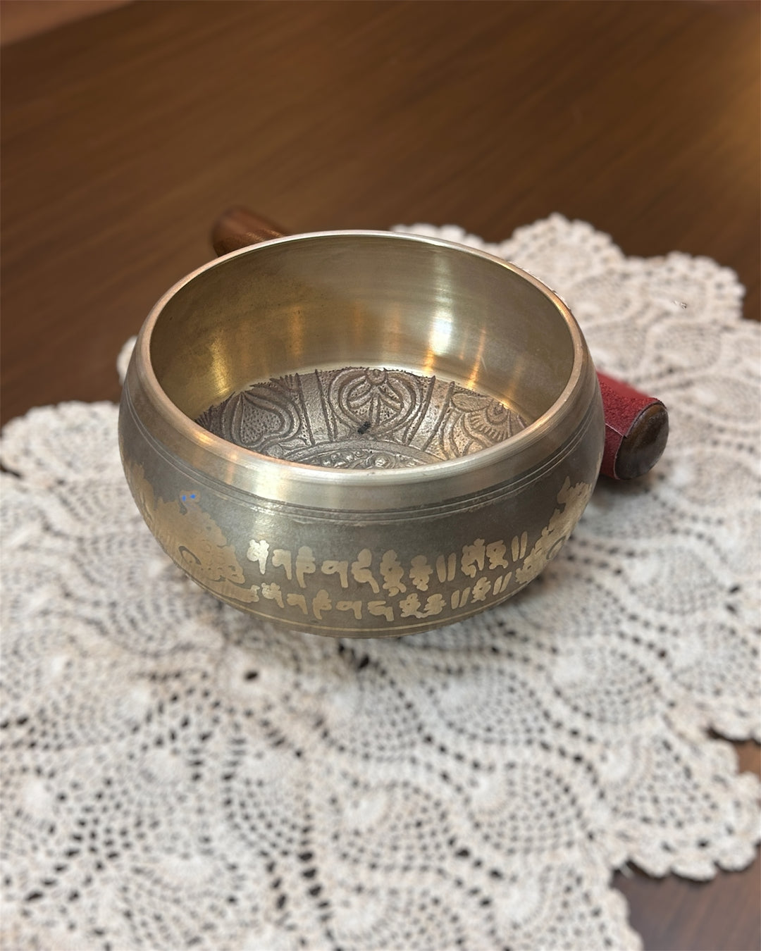 Tibetan Singing Bowl Design 6
