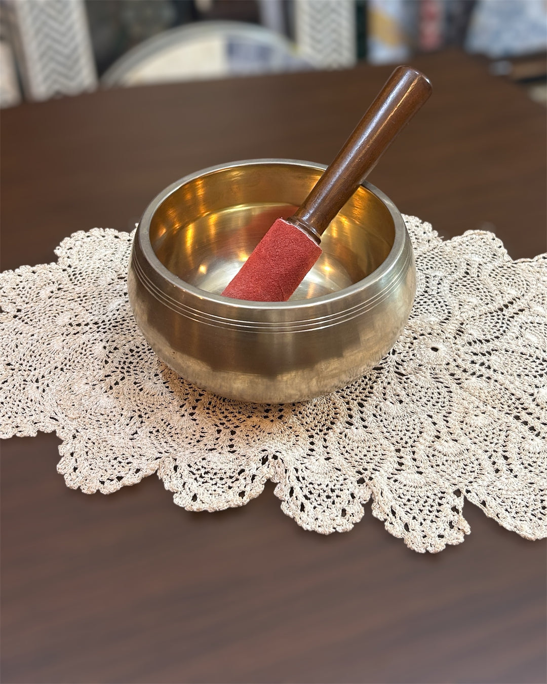 Tibetan Singing Bowl Design 9