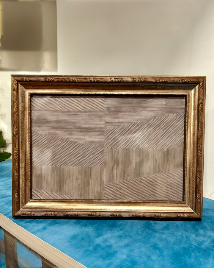 Carved Antique Photo Frame