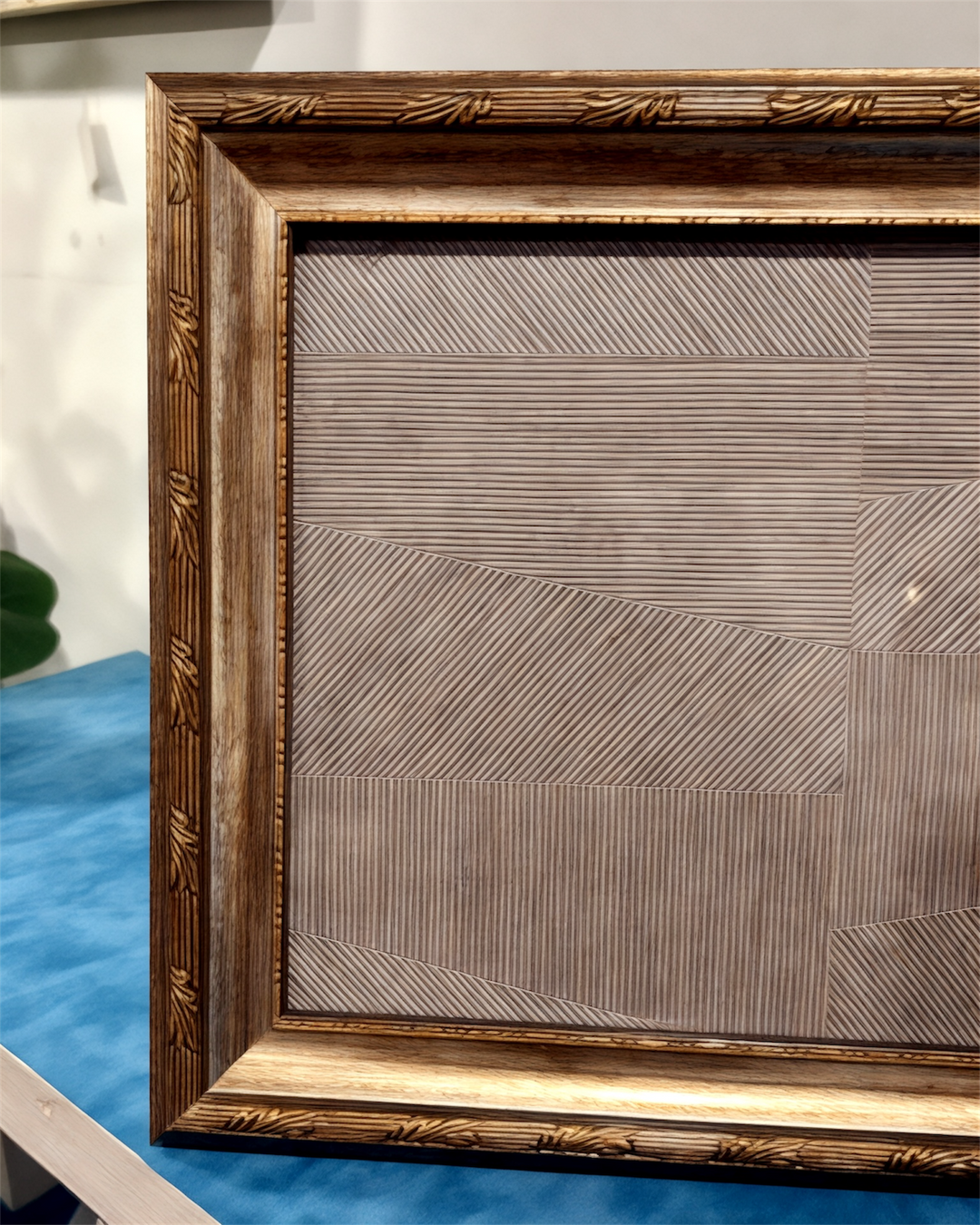 Carved Antique Photo Frame
