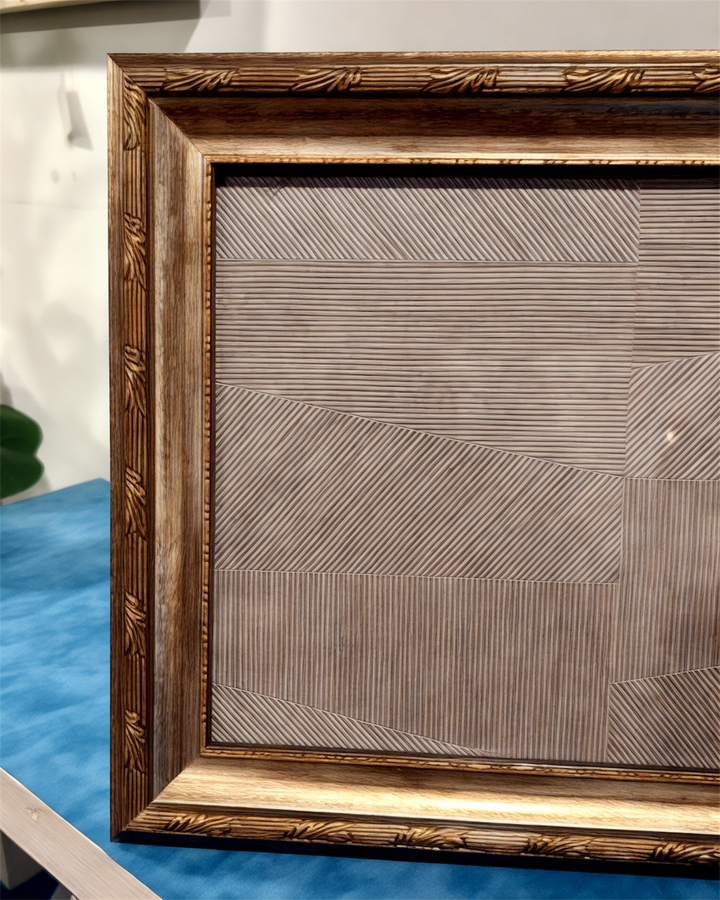 Carved Antique Photo Frame