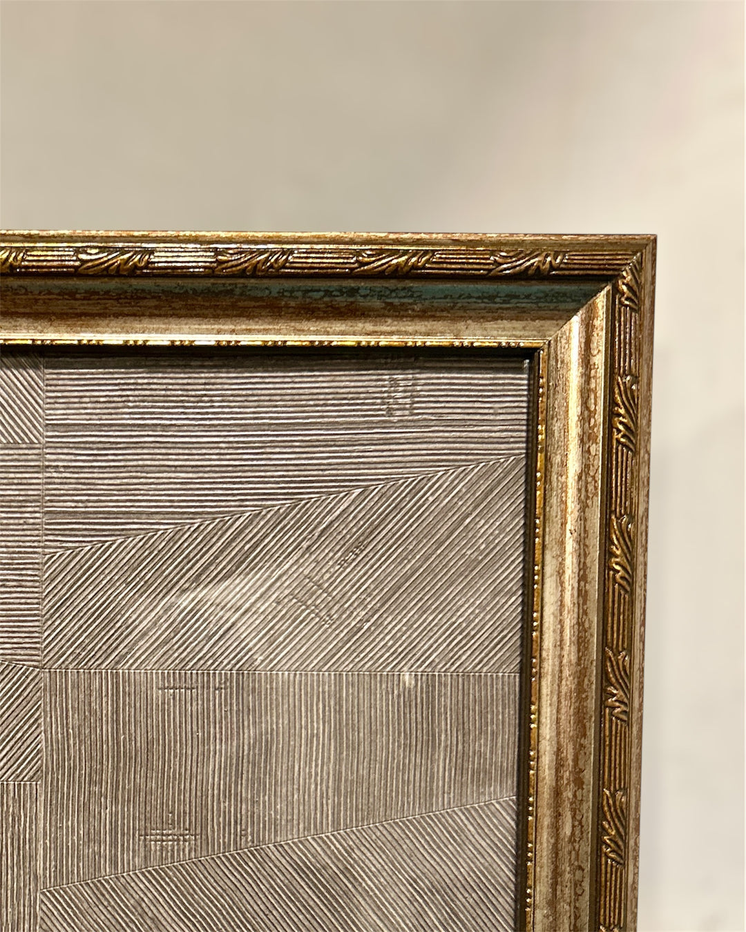 Carved Antique Photo Frame