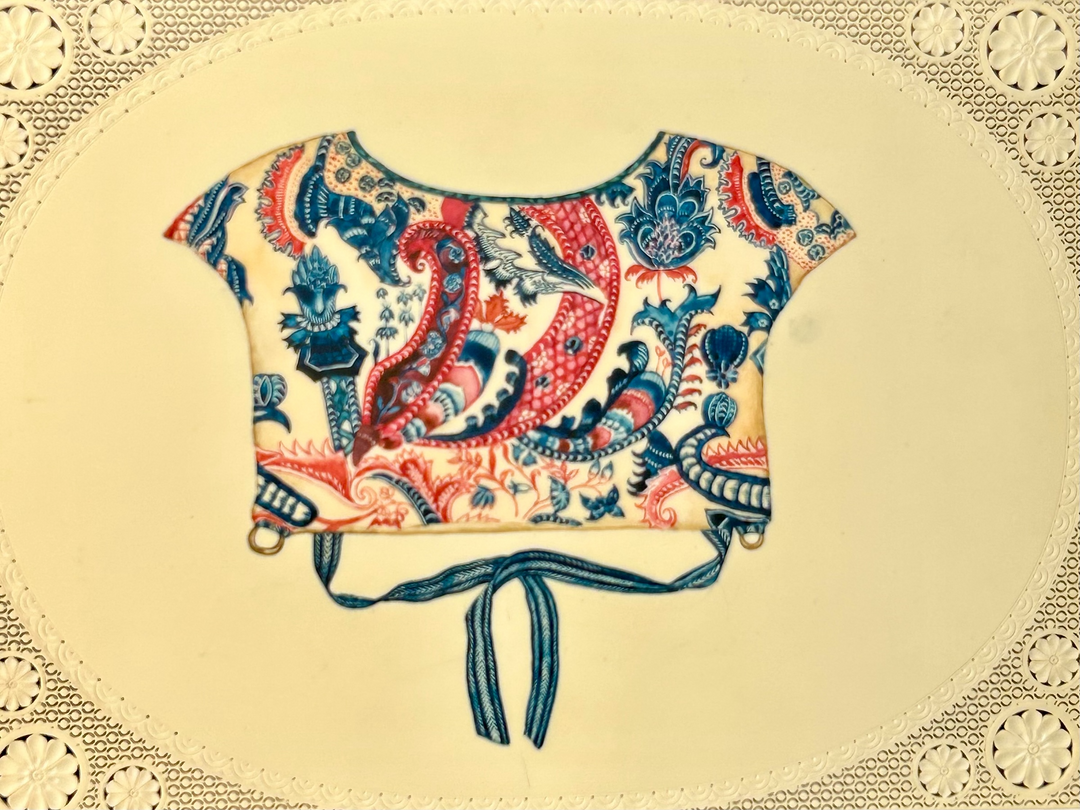 Ivory chintz 1