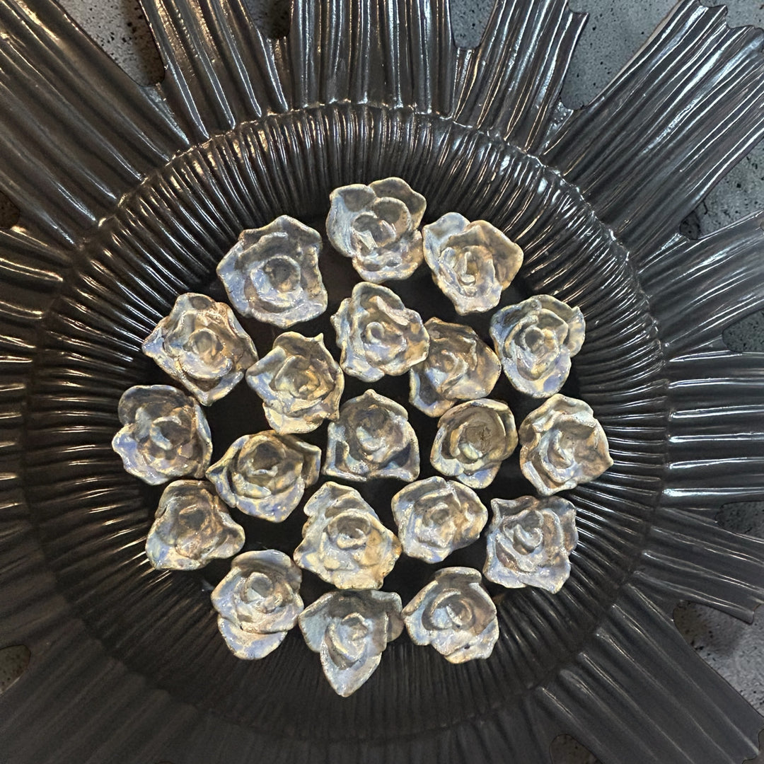 The Rose Burst Wall Panel