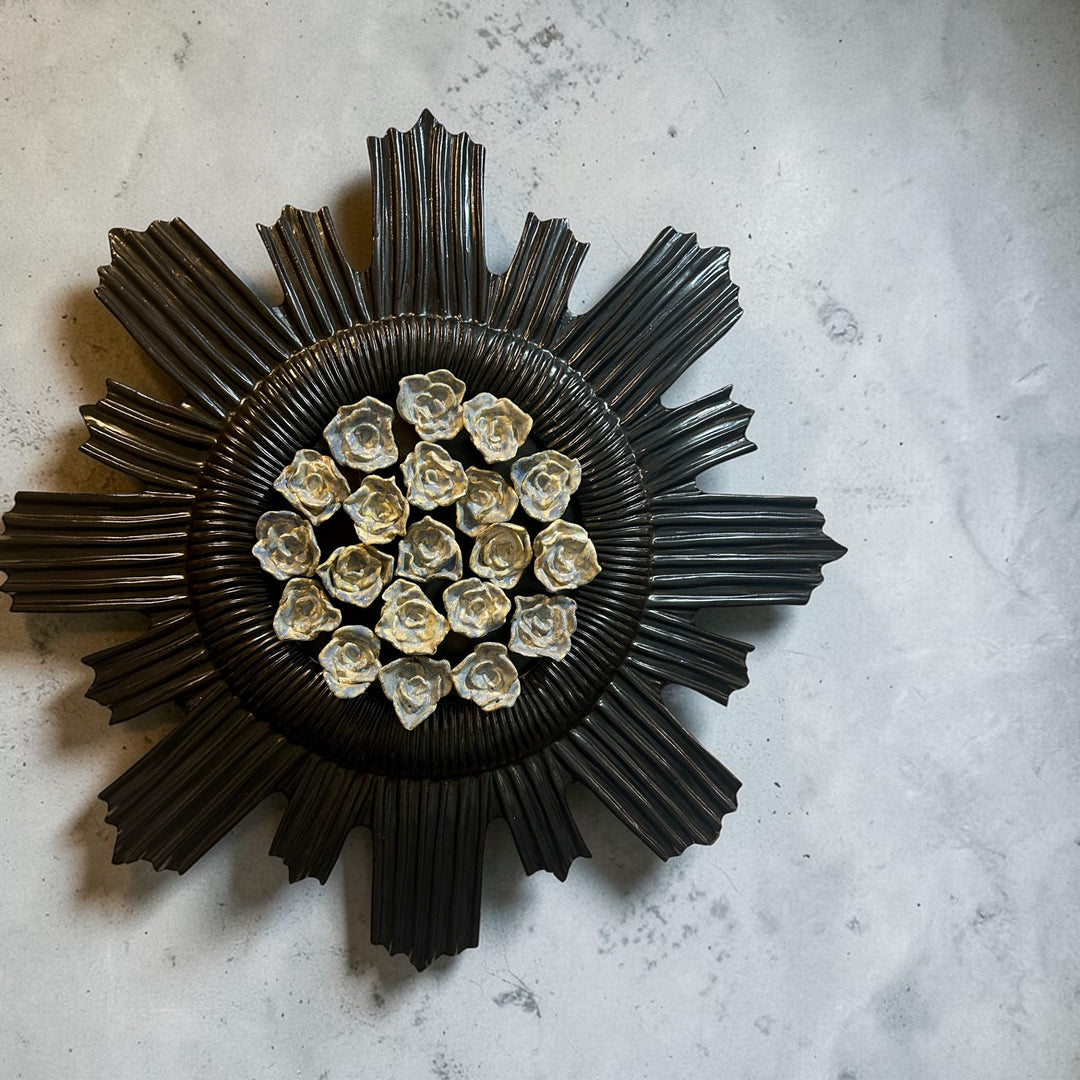 The Rose Burst Wall Panel