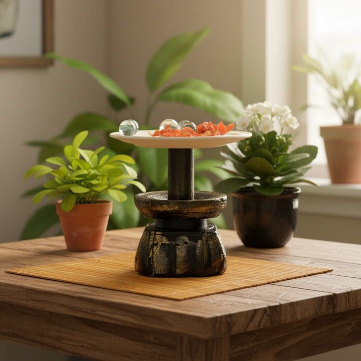Araish Wood Table Riser 1