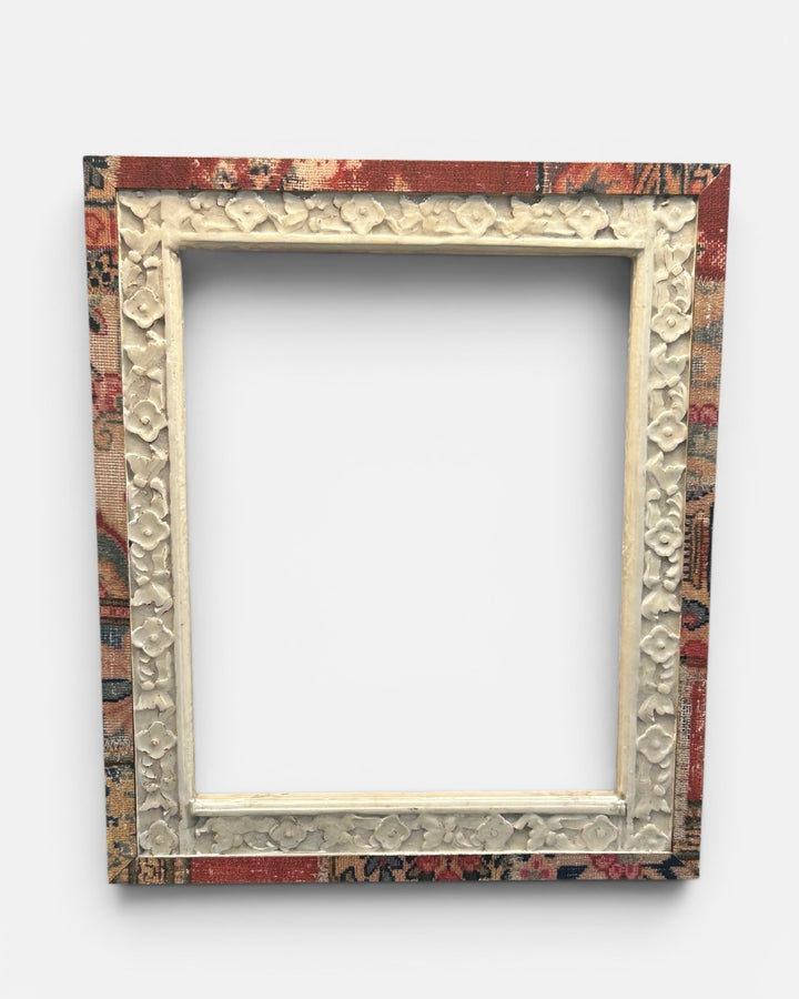 Aamer Wooden Frame Ivory