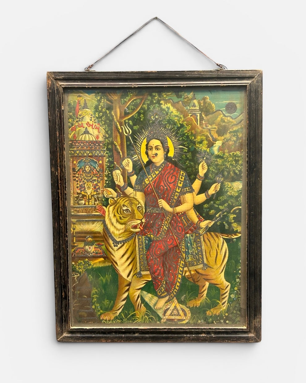 Durga Lithograph