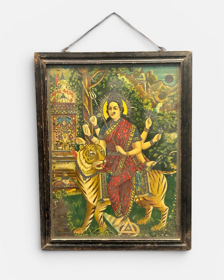 Durga Lithograph