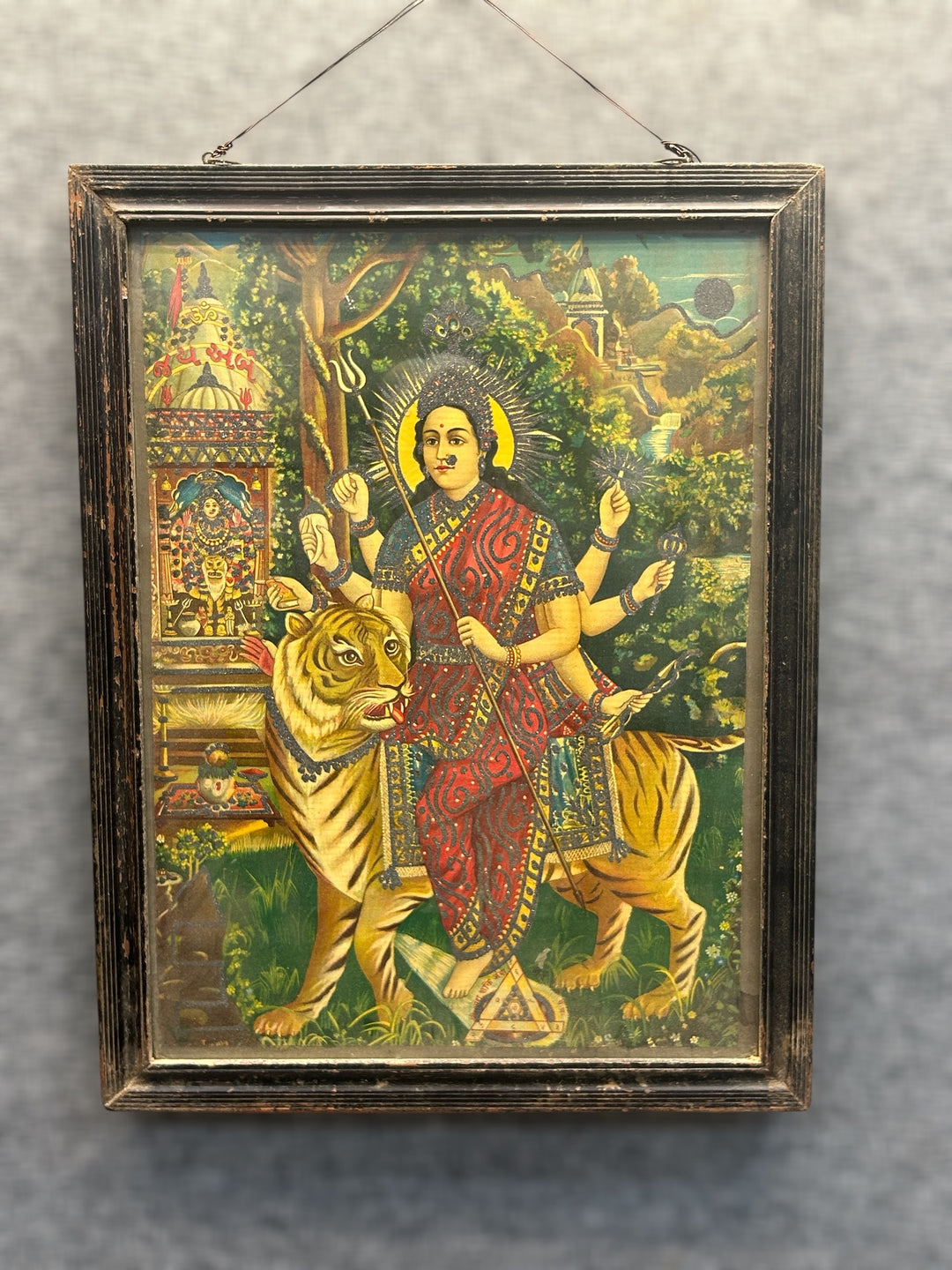Durga Lithograph