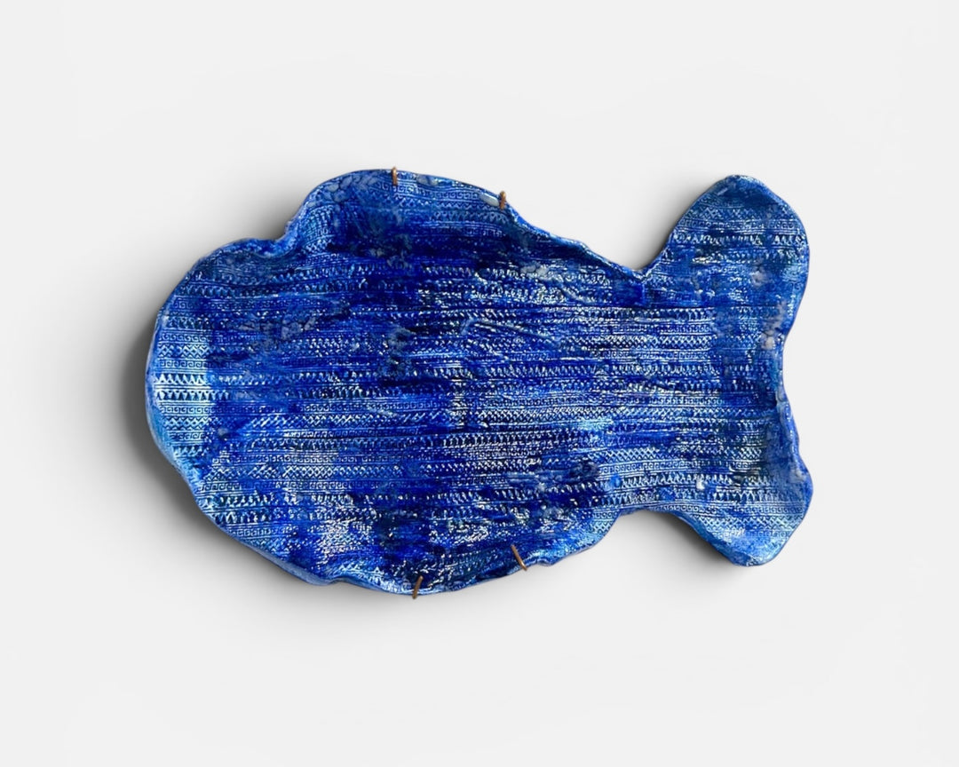 The Blue Fish Wall Decor