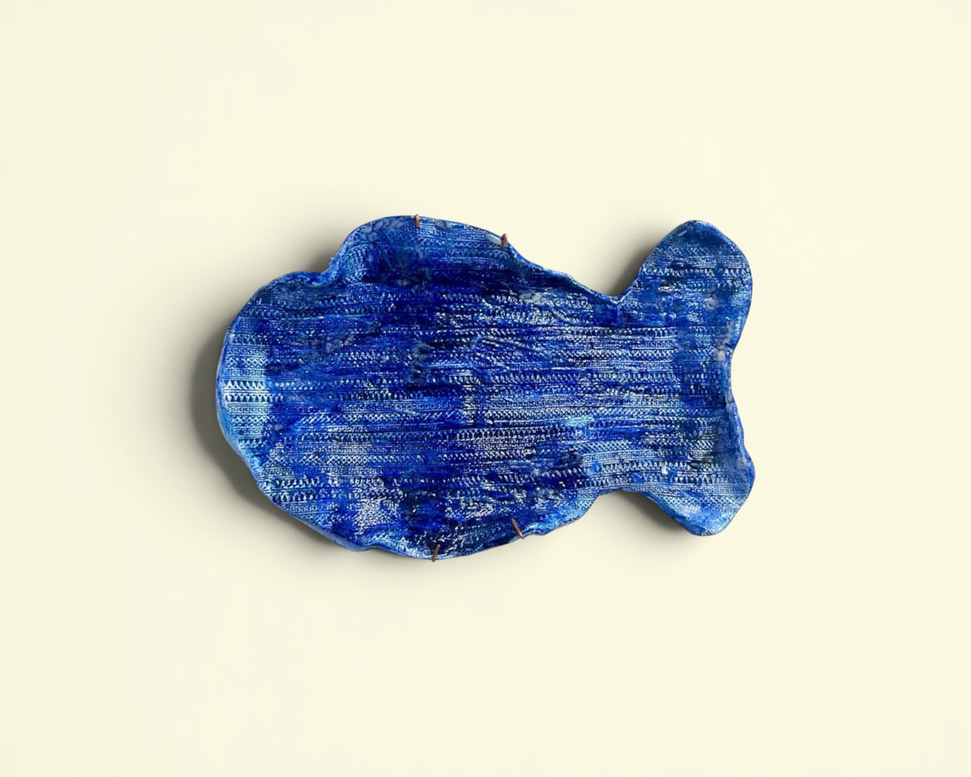 The Blue Fish Wall Decor