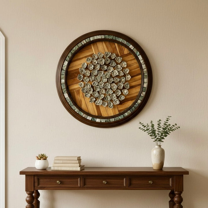 Inaara Rose Burst Wall Art