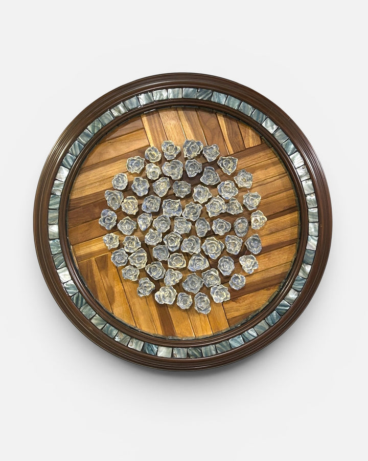 Inaara Rose Burst Wall Art