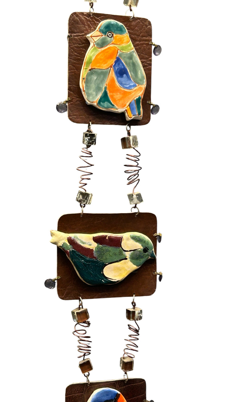 Bird hanging