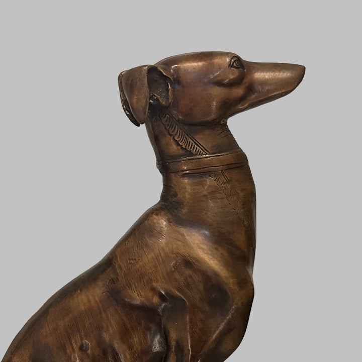 Indie Dog Sculpture Pair