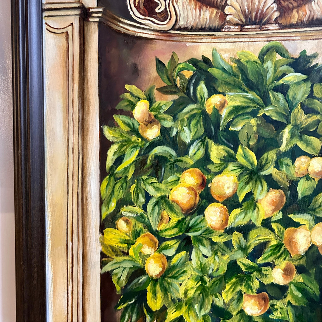 The Lemon Plant- Painting