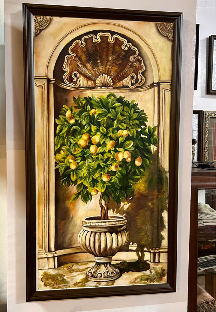 The Lemon Plant- Painting