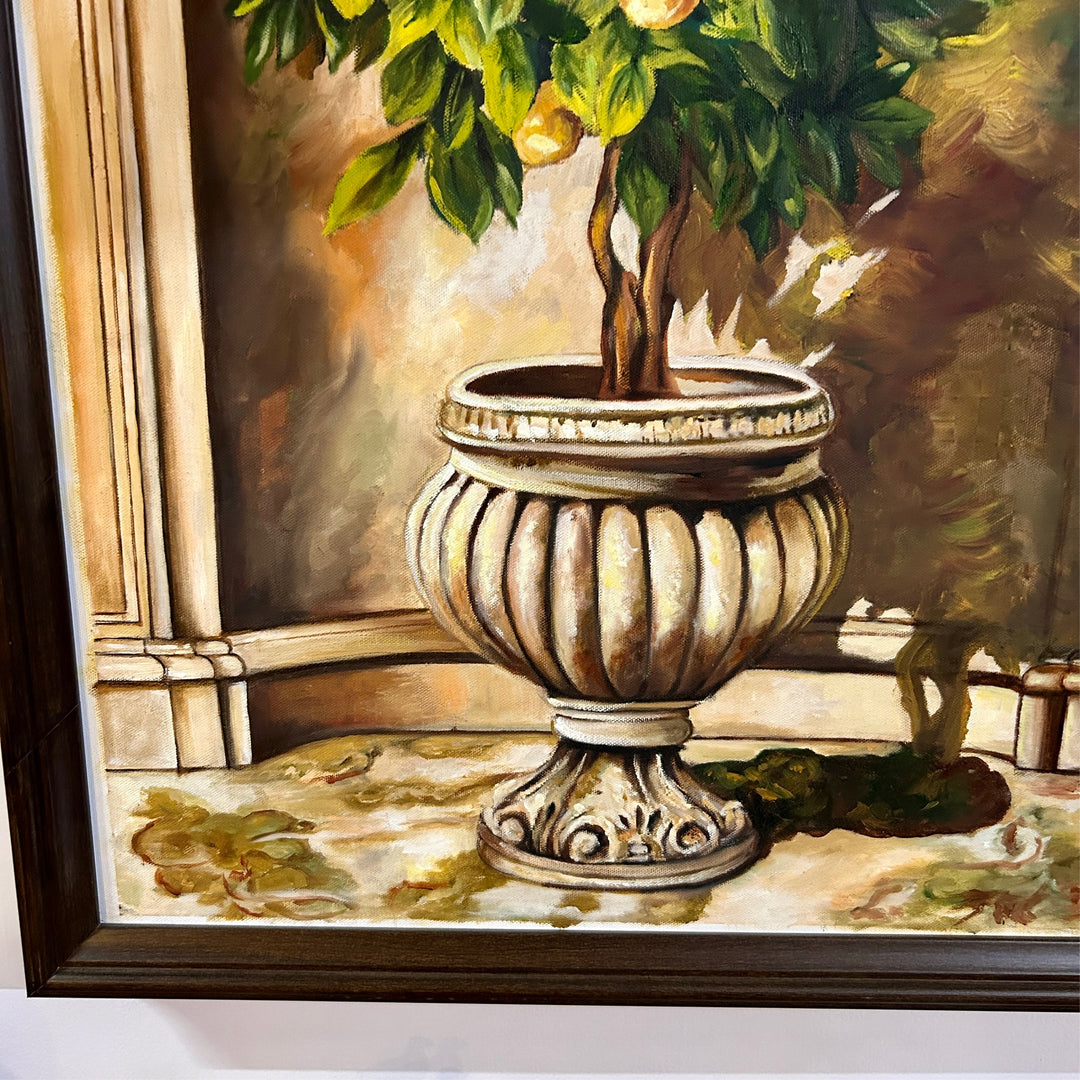 The Lemon Plant- Painting