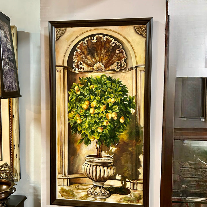 The Lemon Plant- Painting